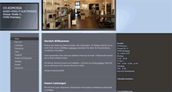 Desktop Screenshot of komossa.com